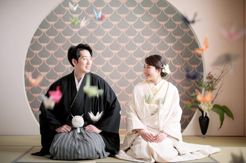 白無垢×和室スタジオ