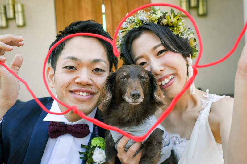 大好きな愛犬と一緒に!