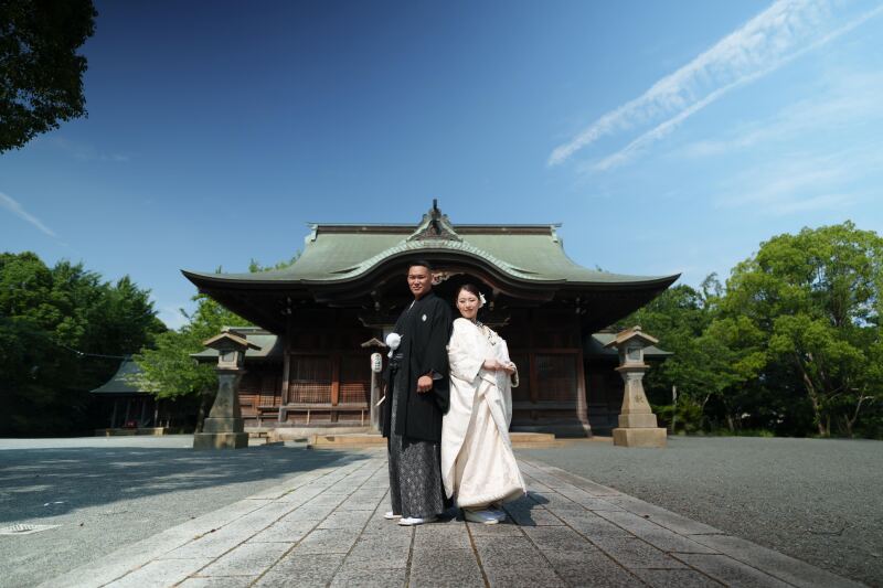 神社と和装