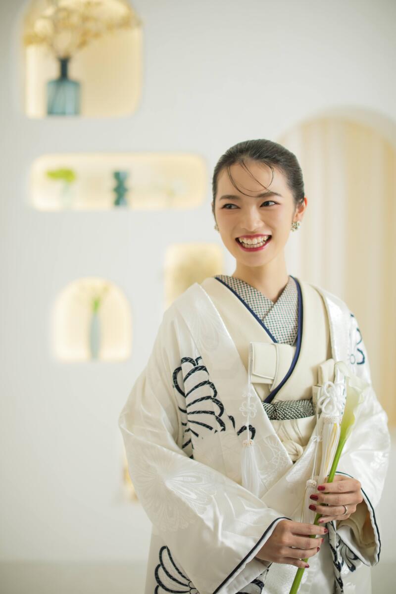 まずは『白無垢』から撮影