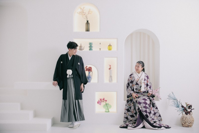 和装姿もこんなに映えます