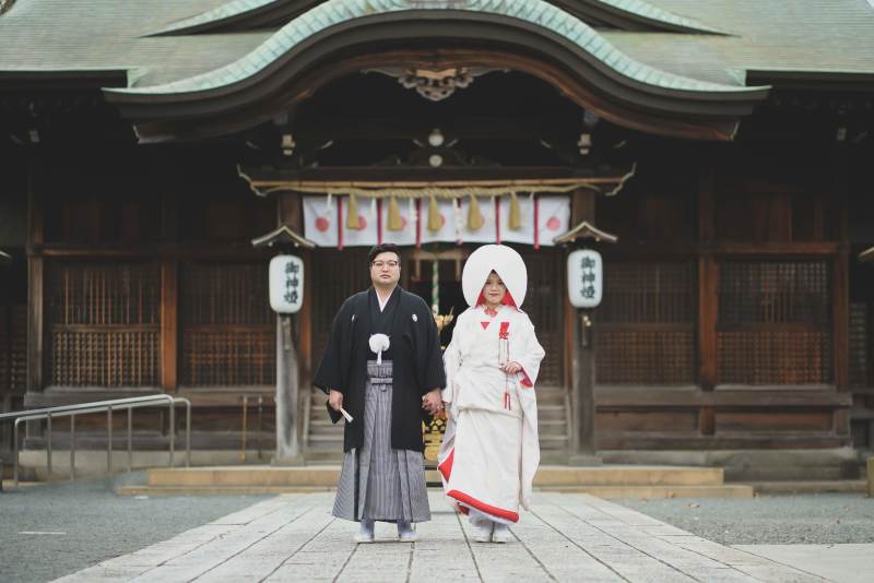 まずは和装から撮影!