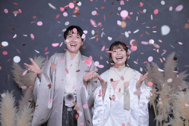 白無垢×コンフェッティ