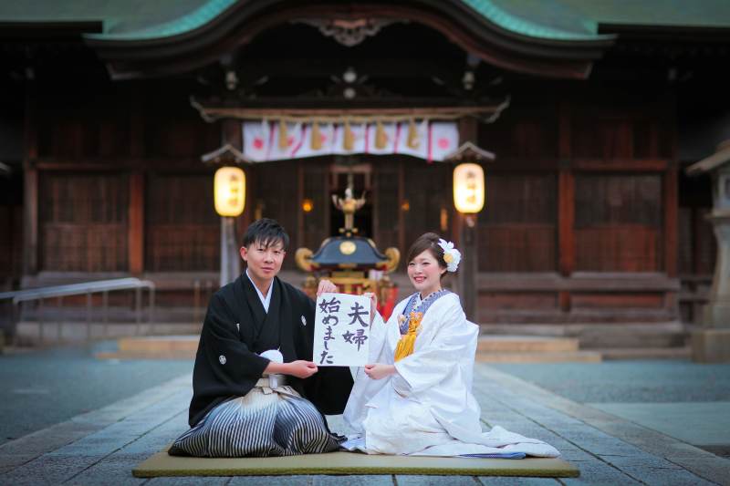 最後は神社で!!