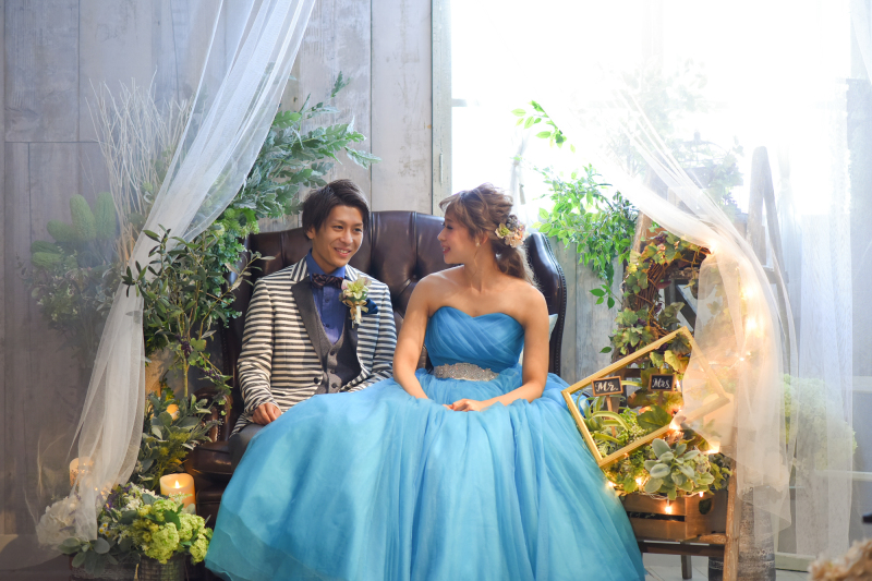 結婚式の前撮りとして