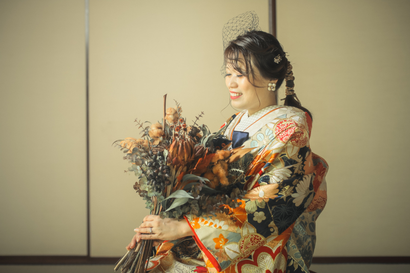 レトロな和装撮影