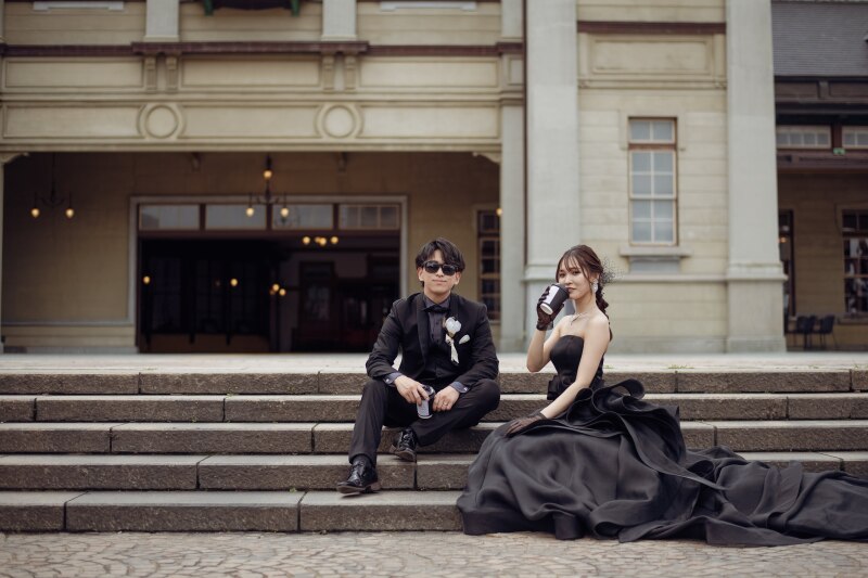 レトロな街並みの門司港でも撮影!前撮り3点プラン