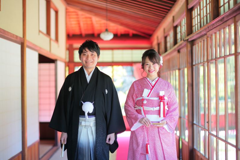 午後からは日本庭園にロケフォト