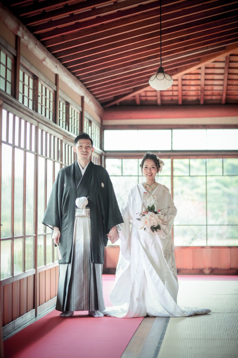 白無垢に少しアクセントを♪