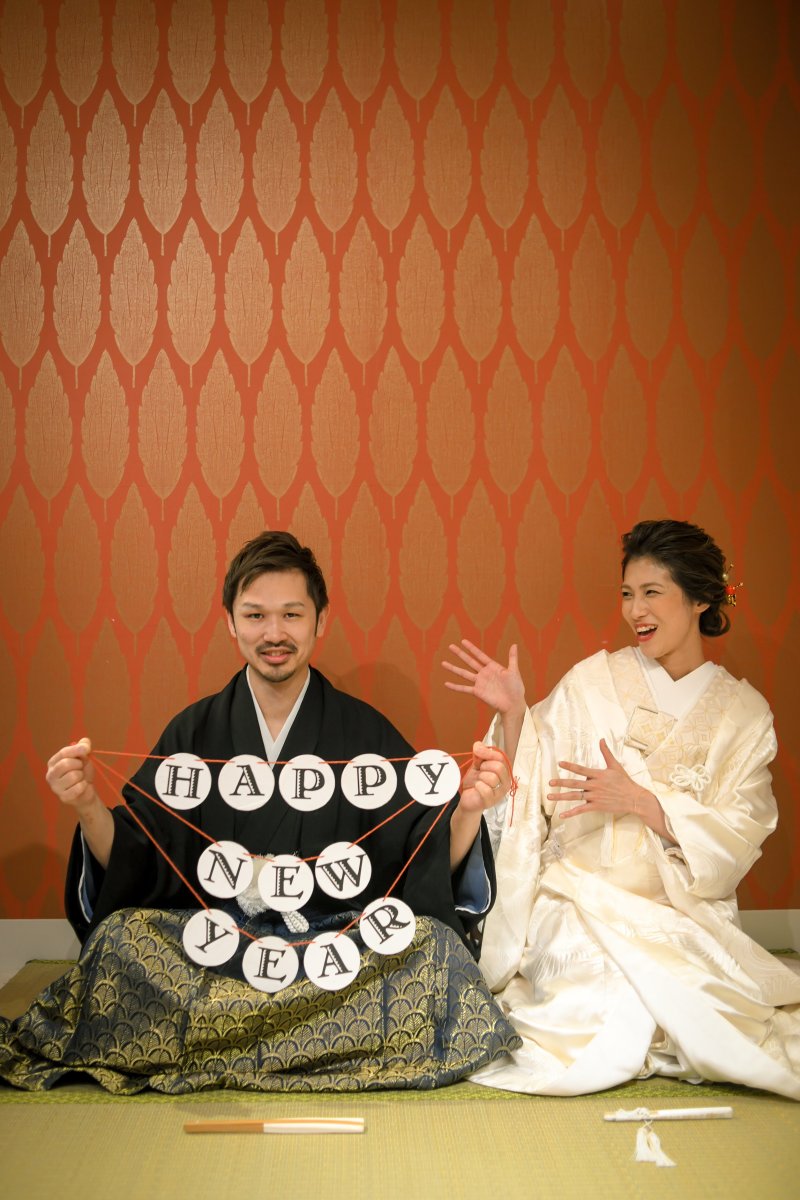 年賀状用ショットも♪