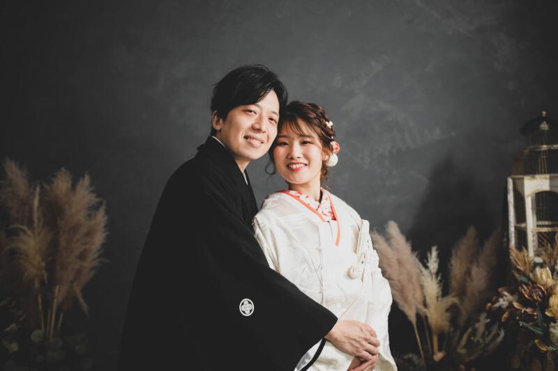 白無垢 × スタジオ