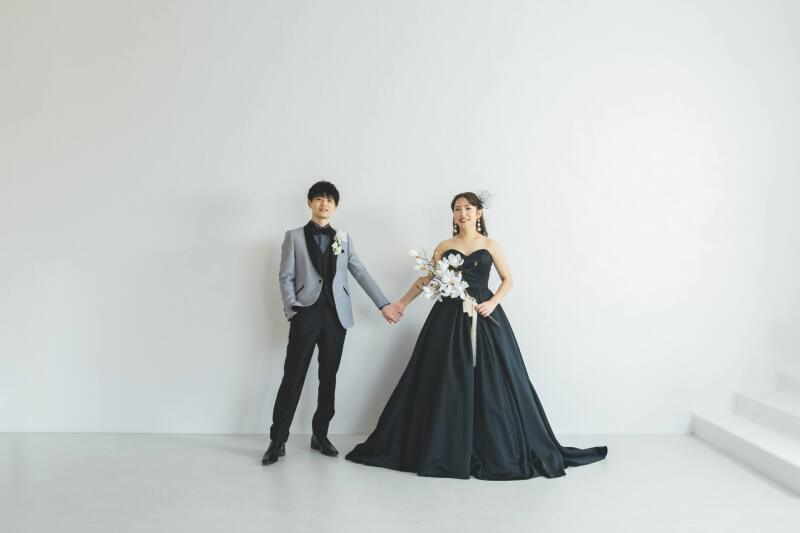 シンプルモノトーンに