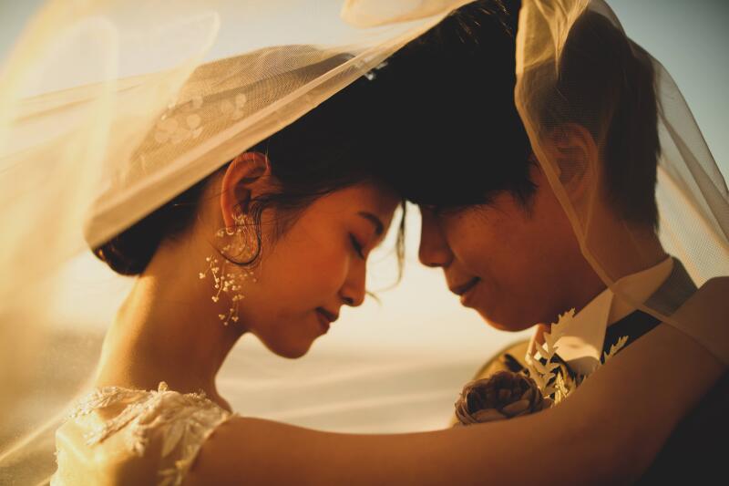 ベールを使って