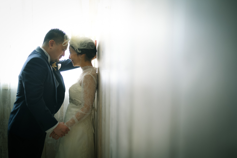 ちょっと照れる?!壁ドン♡も