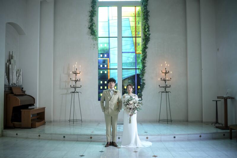 チャペル×ウェディング
