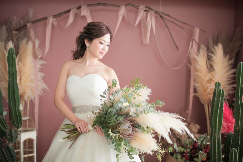 スタジオに戻って撮影