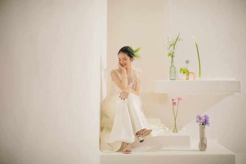 階段を使ってのショット