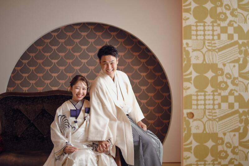 和室スタジオ×白無垢