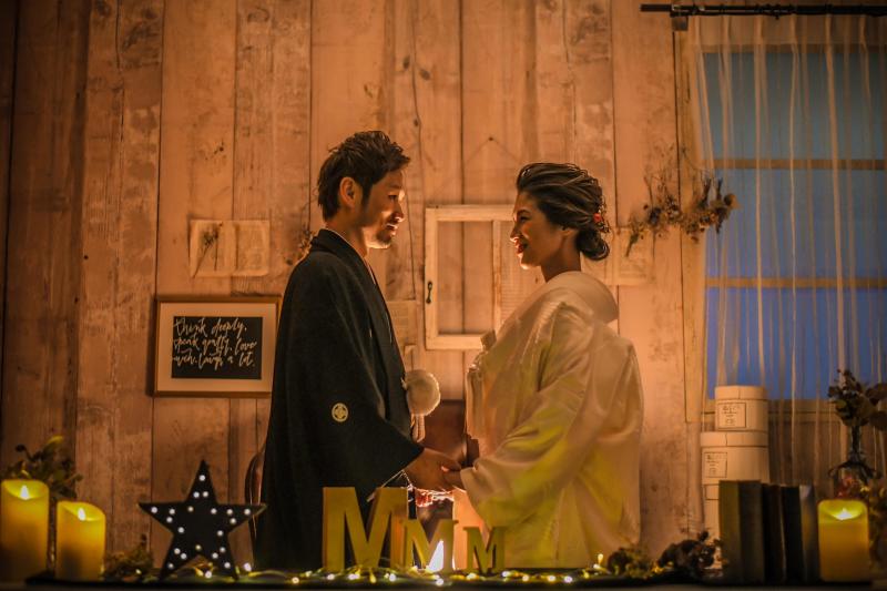 キャンドルを使ってアンティークに!