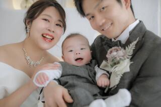 ファミリーフォト×スタジオ撮影