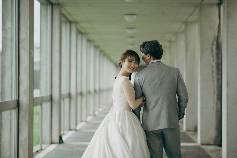 振り向きショット!