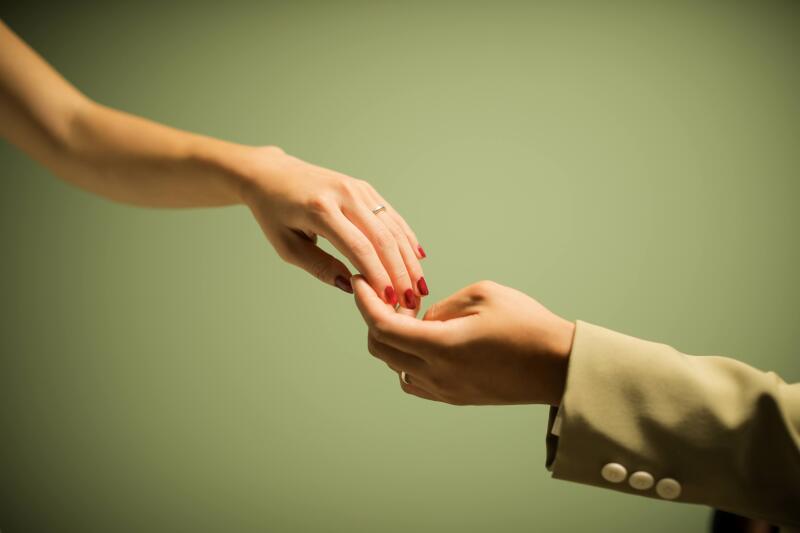 お手元も美しく。