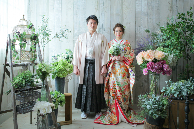 続いてナチュラルな雰囲気のセット