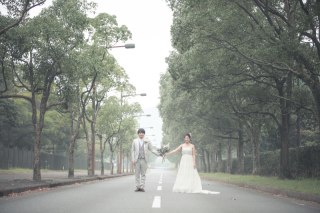 森の中のロケーションフォト