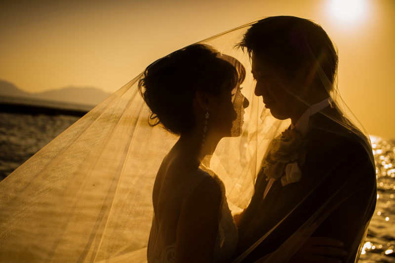 ロケフォト@岩肌の海＆和装スタジオ撮影