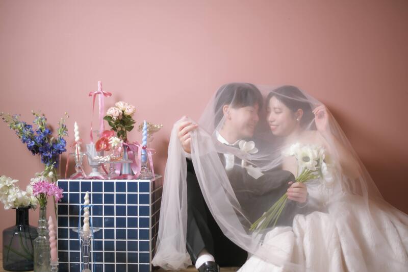 ベールを使って