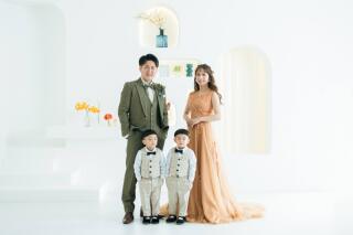 ファミリーフォト×フォトウェディング