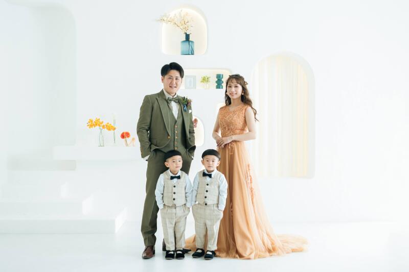 ファミリーフォト×フォトウェディング