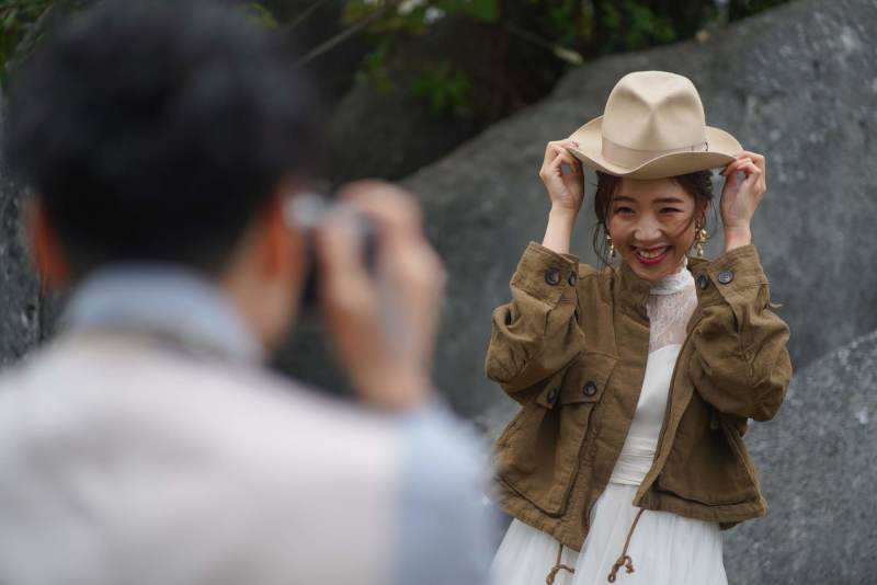 新郎カメラマン！