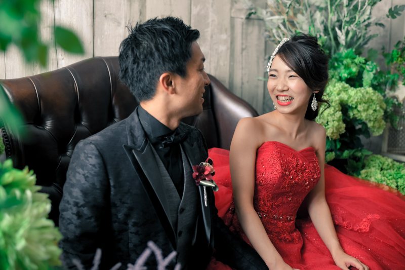 自然な表情を撮影します!