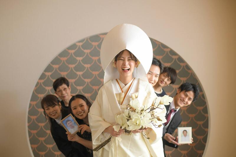 和装×和スタジオで家族写真