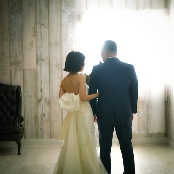 後ろ姿もポイント