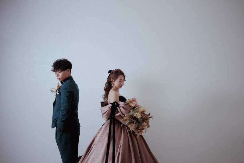 スタジオ×カラードレス