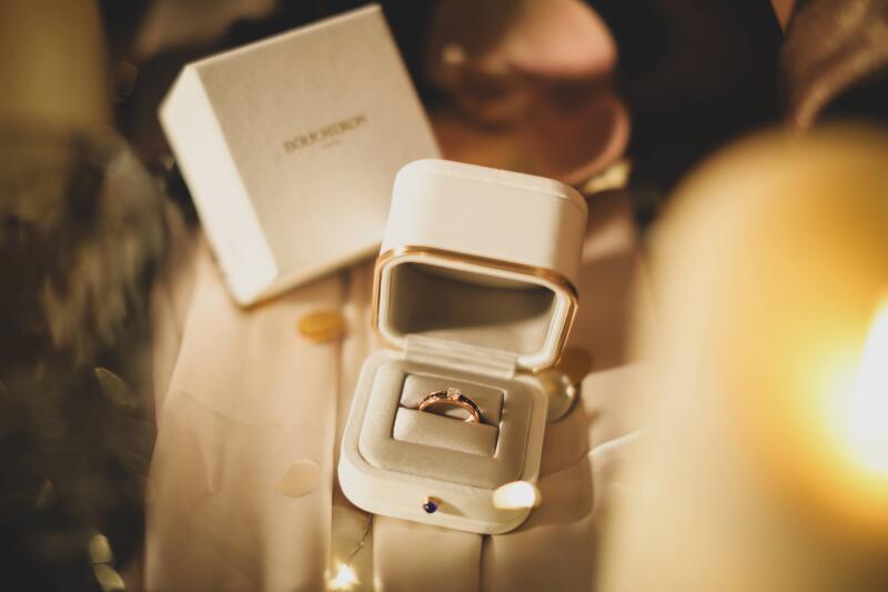 大切な婚約指輪