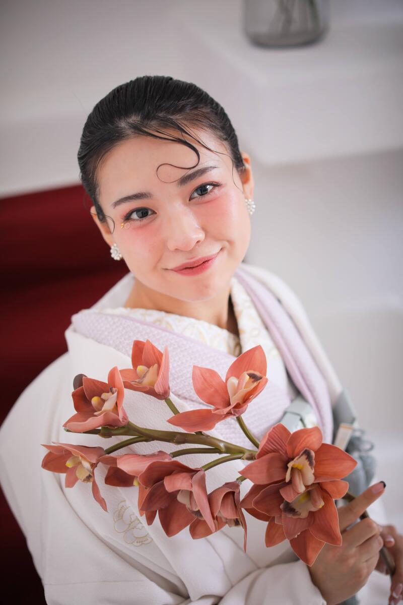 メイクにもこだわり