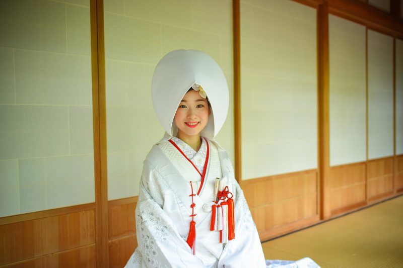 憧れの綿帽子姿も残せます