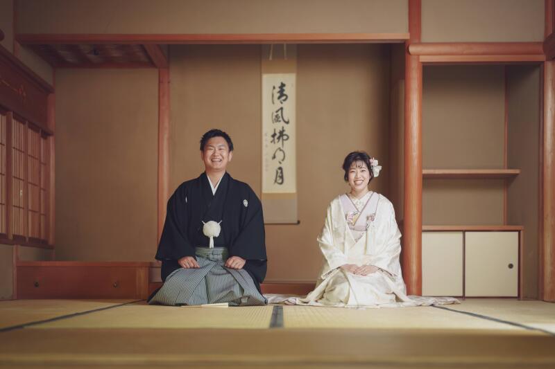 和室にて定番カット