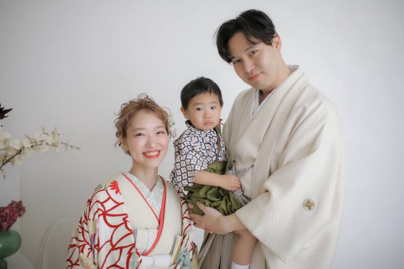 お子さんと3人で