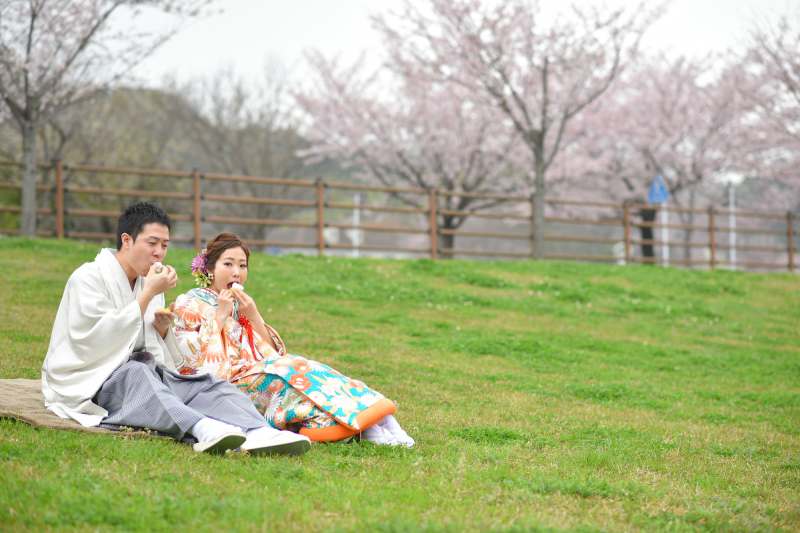 やっぱり花より団子!!