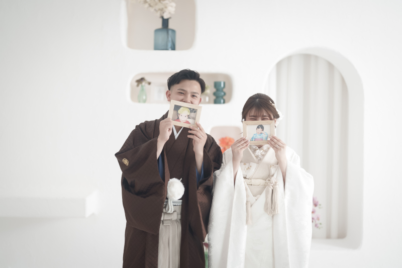 小さい頃の写真とくらべっこ