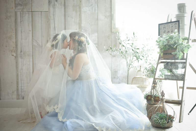 ママとふたりで・・・