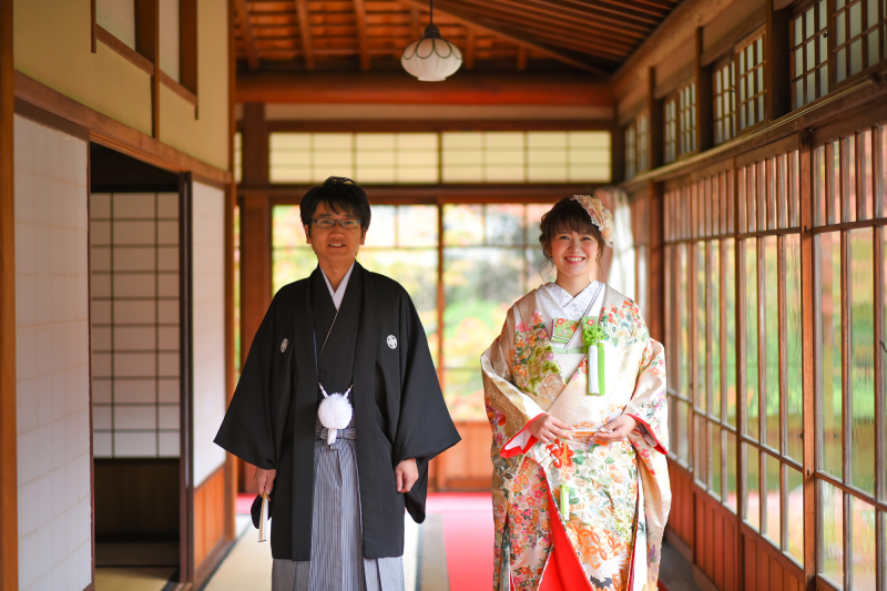 日本家屋で残す、【和装２点】こだわりフォト