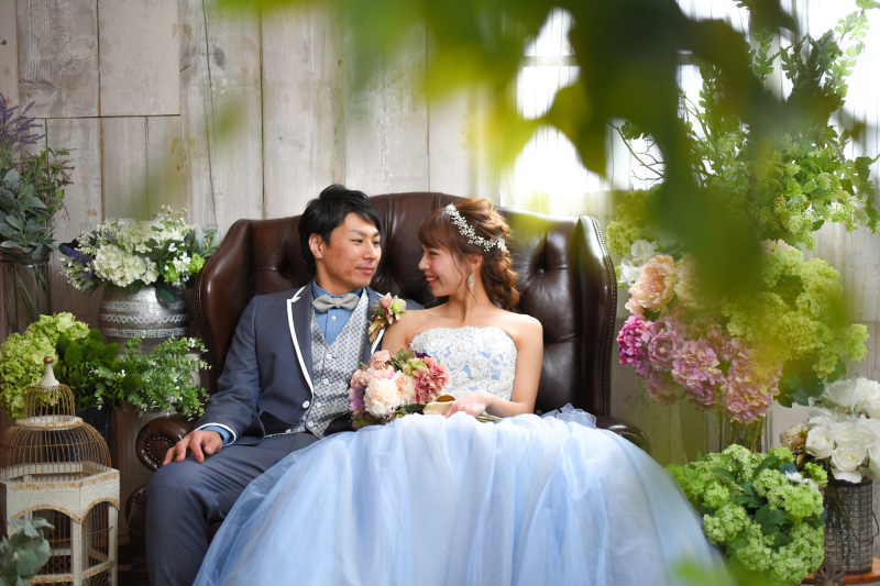 11:00~カラードレスにお着替え