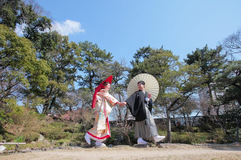 昼休憩を挟んで午後から和装ロケへ!