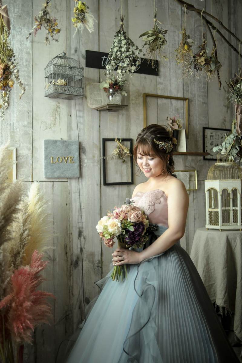 ドライフラワーと相性◎