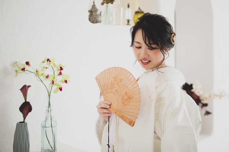 白無垢×白スタジオ